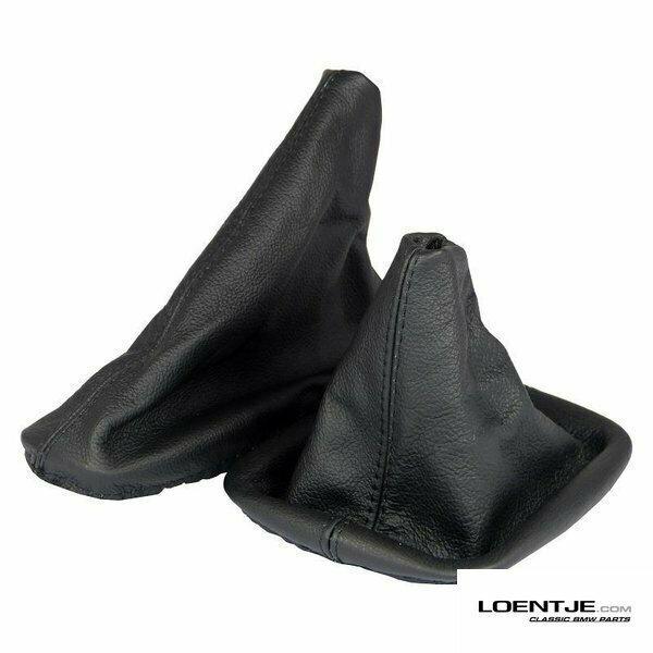 Leren handremhoes BMW E30 ('83-'93) touring sedan cabrio etc, Auto-onderdelen, Remmen en Aandrijving, BMW, Nieuw, Ophalen of Verzenden