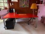 BULO - Rode bureau / Eettafel, Zakelijke goederen, Ophalen, Tafel