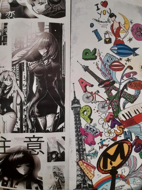 Lé Unique wall art manga, Antiek en Kunst, Antiek | Wandborden en Tegels, Verzenden