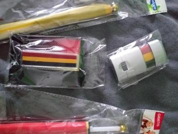 Verschillende objecten (12) NIEUW voor Belgische voetbalfans beschikbaar voor biedingen