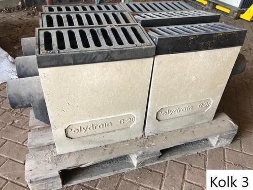 1403. Kolk beton [diverse soorten], Tuin en Terras, Tegels en Klinkers, Zo goed als nieuw, Beton, Ophalen