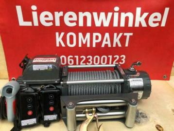 Elektrische lier 24 V 5,9 ton oprijwagen kabel26m10mmKOMPAKT beschikbaar voor biedingen
