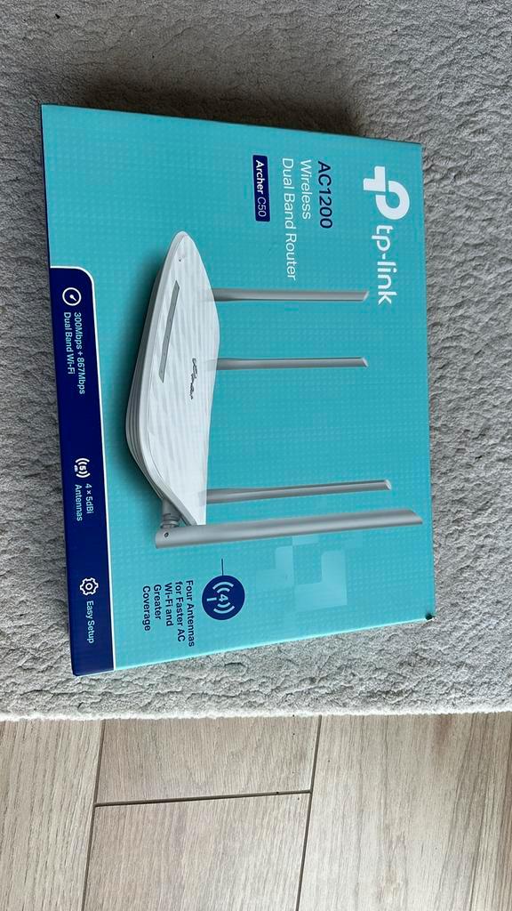 TP-Link Archer C50, Computers en Software, Netwerk switches, Zo goed als nieuw, Ophalen of Verzenden
