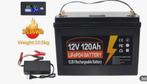 Batterij Accu 12V 120Ah, Ophalen, Nieuw