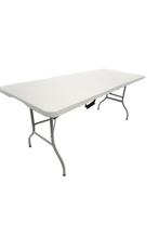 Nouvelle table pliante dans la boîte, Enlèvement, Neuf, Rectangulaire, Synthétique