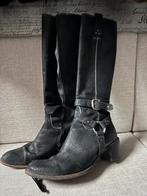 Hoge lederen laarzen maat 41, Kleding | Dames, Schoenen, Ophalen, Hoge laarzen, Zwart, Gedragen