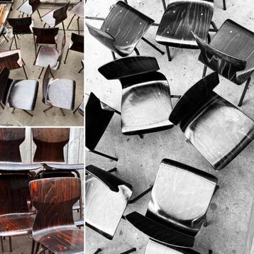 Mooie industriële kinderstoelen uit jaren 70 - MARKO Eromes beschikbaar voor biedingen