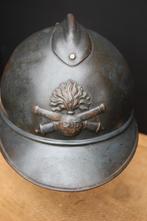 Zeer mooie WW1 M1915 FRANSE ADRIAN., Verzamelen, Ophalen of Verzenden, Landmacht, Helm of Baret