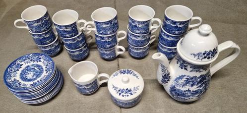 Ironstone Broadhurst 'The English Scene' Koffieservies, Antiek en Kunst, Antiek | Porselein, Ophalen