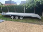 GAB  Autotransporter -  Autotrailer  3-assen + Ramsey winch, Auto diversen, Aanhangers en Bagagewagens, Ophalen, Gebruikt