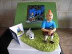 Figurine Tintin assis dans l'herbe, Collections, Personnages de BD, Tintin, Enlèvement ou Envoi, Neuf