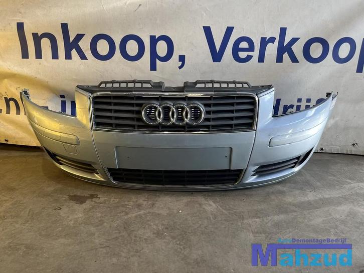 AUDI A8 8P 8P1 blauw voorbumper bumper voor 2003-2012, Auto-onderdelen, Carrosserie, Bumper, Audi, Voor, Gebruikt