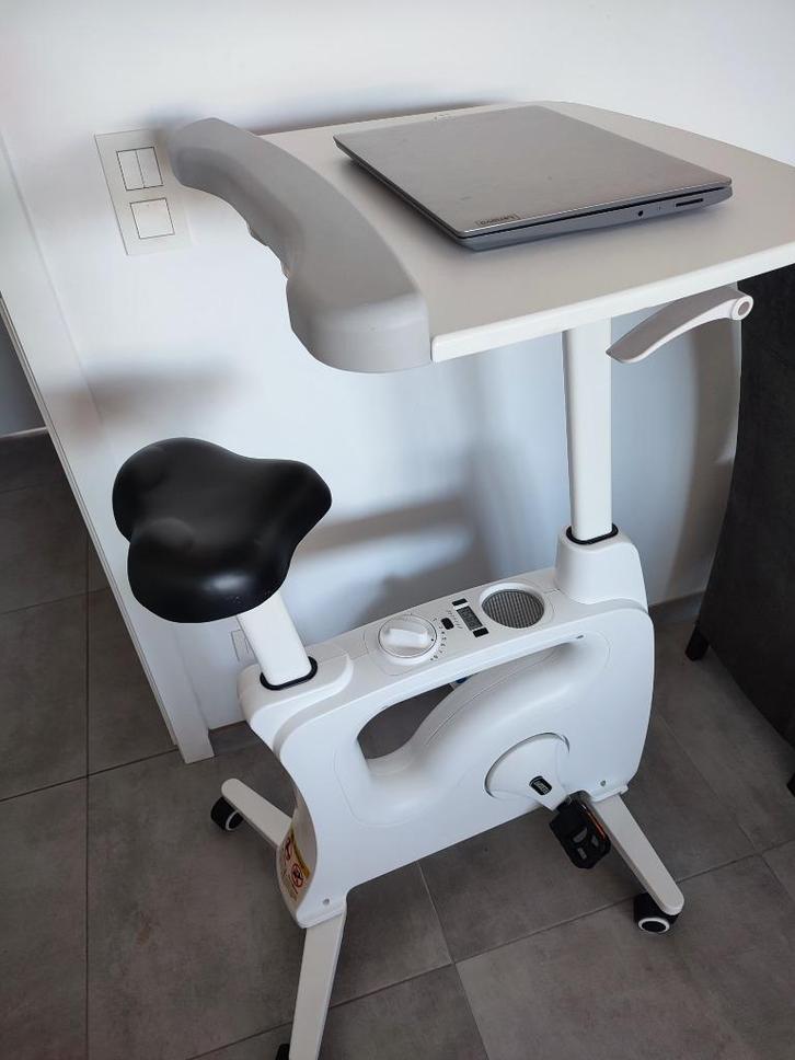 Bureaufiets Flexispot desk bike ergonomic, Sport en Fitness, Fitnessapparatuur, Zo goed als nieuw, Overige typen, Benen, Kunststof