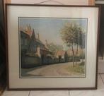 Grote aquarel Albert Neirinckx Melsele, Ophalen