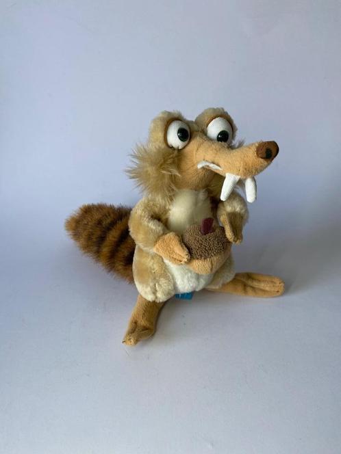 Ice Age Dawn of the Dinosaurs Scrat plush (2008), Verzamelen, Film en Tv, Zo goed als nieuw, Film, Actiefiguur of Pop, Ophalen of Verzenden