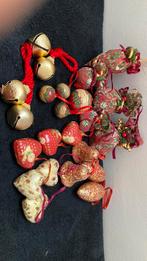 Assortiment rode kerstversiering, Diversen, Kerst, Ophalen, Zo goed als nieuw