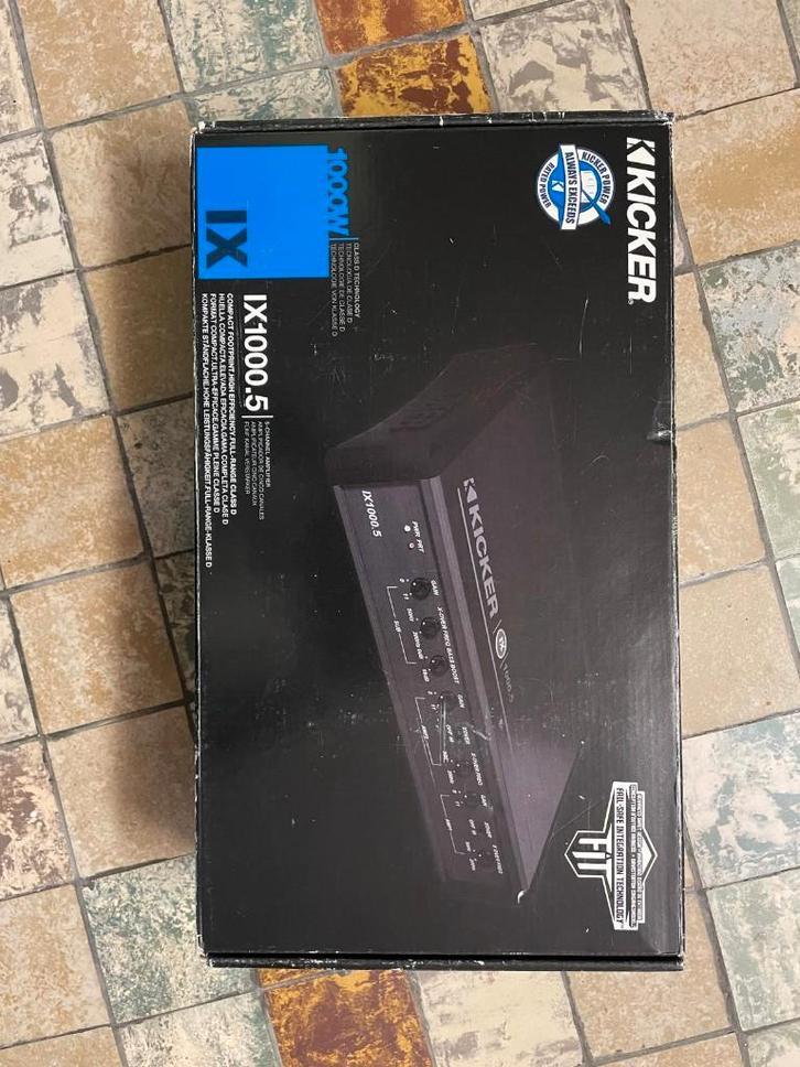 Versterker Kicker IX1000.5, Auto diversen, Autospeakers, Gebruikt, Ophalen