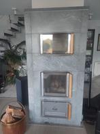 Finse speksteenkachel NunnaUuni met bakoven, Huis en Inrichting, Ophalen, Gebruikt, Houtkachel, Vrijstaand