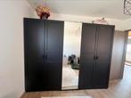 Kledingkast met spiegek 5 deuren. Ikea PAX collectie, Ophalen, Met klep(pen), 200 cm of meer, 150 tot 200 cm