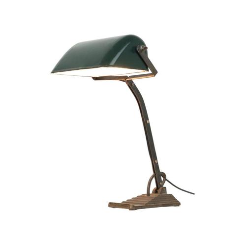 Art Deco Industriële Notarislamp Bureaulamp Sun Bauhaus, Antiquités & Art, Antiquités | Éclairage, Enlèvement ou Envoi