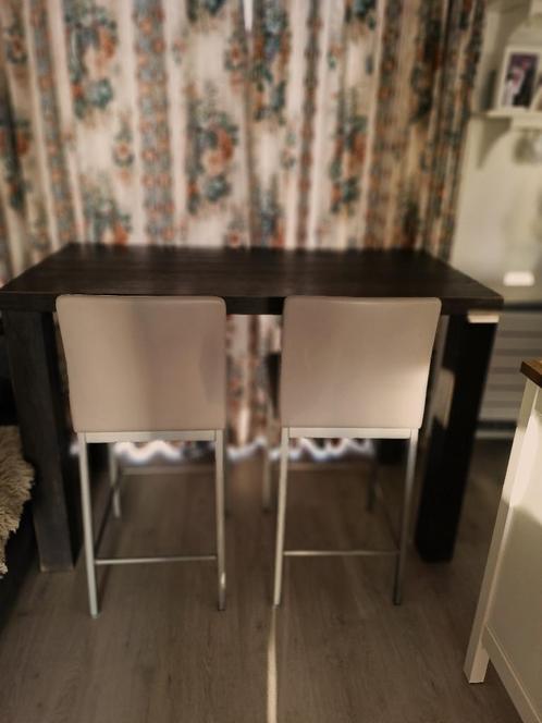 bartafel met bijpassende barstoelen, Huis en Inrichting, Barren, Gebruikt, Inclusief barstoelen, Ophalen