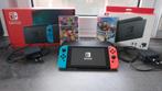 Nintendo Switch SET, Games en Spelcomputers, Spelcomputers | Nintendo Switch, Ophalen of Verzenden, Zo goed als nieuw, Met games