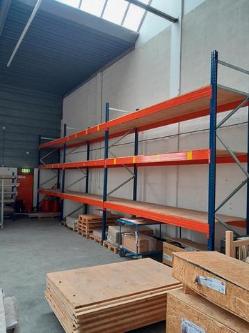 Palletstelling magazijnstelling zwaar 11,2meter. 