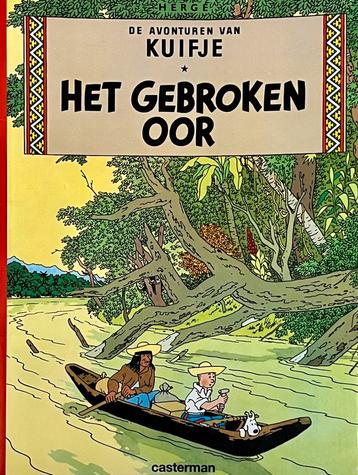 Kuifje - Hergé - Het gebroken oor - Goede staat beschikbaar voor biedingen
