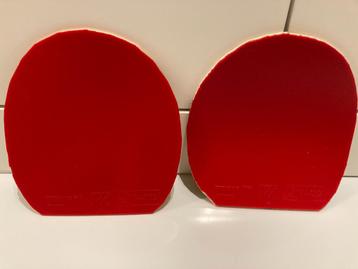 Tafeltennis rubbers Tibhar Hybrid MK rood beschikbaar voor biedingen