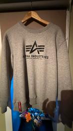 Sweater Alpha industries, Ophalen of Verzenden, Zo goed als nieuw, Grijs