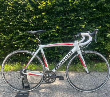 Bianchi Nirone7 white race bike, 10 à 15 vitesses, 49 à 53 cm, Aluminium, Enlèvement