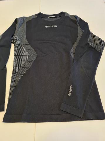 Chemise isotherme Kipsta noire taille 12m, Garçon ou Fille, Chemise ou À manches longues, Comme neuf, Enlèvement