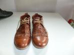 HERENSCHOENEN, Enlèvement ou Envoi, Chaussures à lacets, Brun, Porté