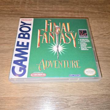 Final Fantasy Adventure Game Boy GB Game Case beschikbaar voor biedingen