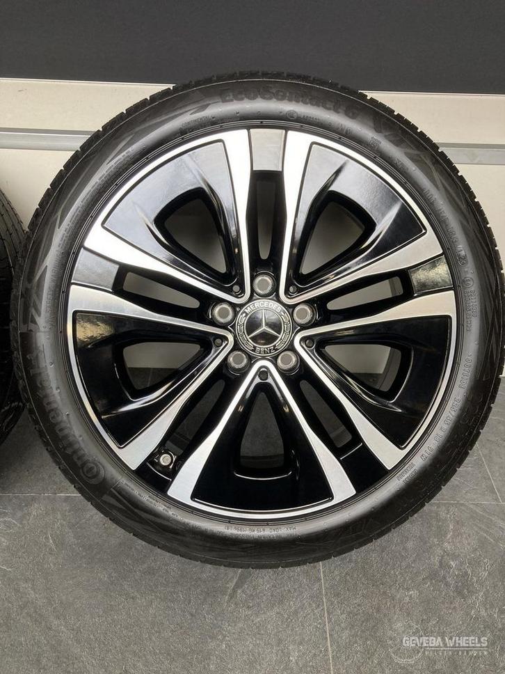 18” originele Mercedes A klasse W177 velgen + banden 5x112, Auto-onderdelen, Banden en Velgen, Banden en Velgen, Zomerbanden, 19 inch