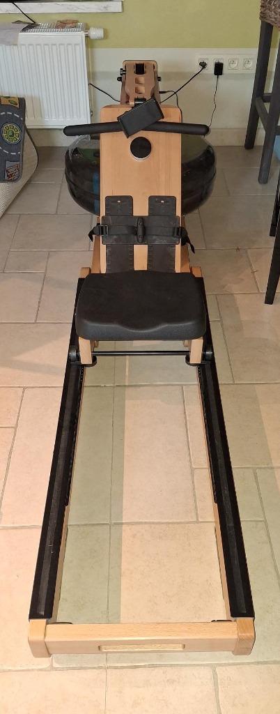 Christopeit WP 5000 waterroeier/roeimachine, Sport en Fitness, Fitnessapparatuur, Zo goed als nieuw, Roeitrainer, Armen, Benen