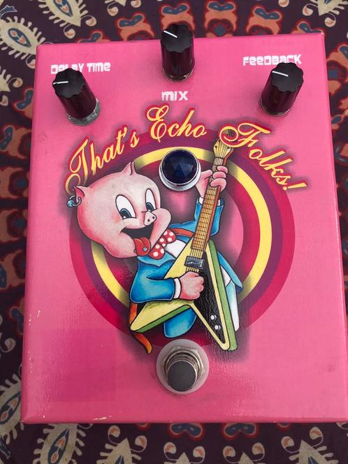 MG Music That’s all folks analog delay, Muziek en Instrumenten, Effecten, Gebruikt, Delay of Echo, Ophalen of Verzenden