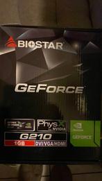 Biostar GeForce G210, VGA, Zo goed als nieuw, PCI, Ophalen