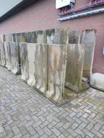 Gebruikte L beton steunen te koop, Tuin en Terras, Ophalen, Gebruikt, 6 meter of meer, 1 tot 2 meter