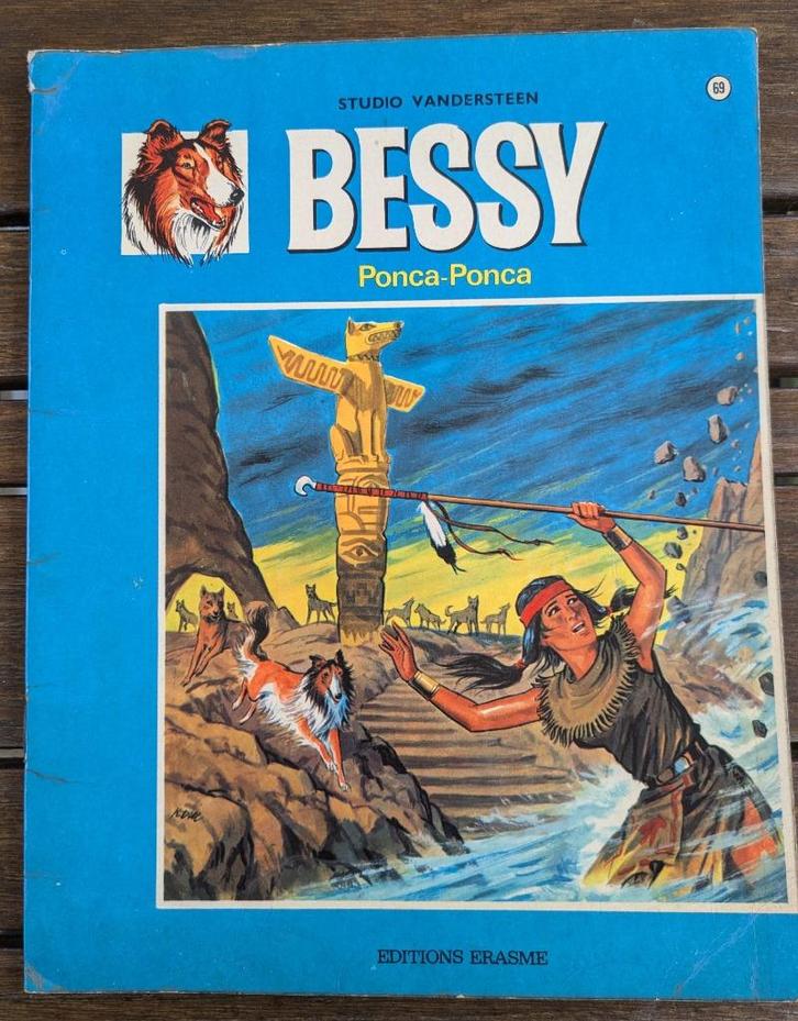 Bessy 68 - Ponca-Ponca - Studio Vandersteen - Ed. Erasme, Livres, BD, Utilisé, Une BD, Enlèvement ou Envoi