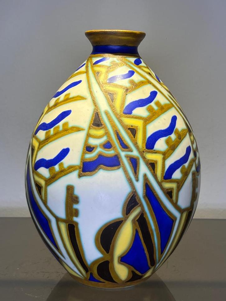 Charles Catteau Keramis Boch, Antiek en Kunst, Antiek | Vazen, Verzenden