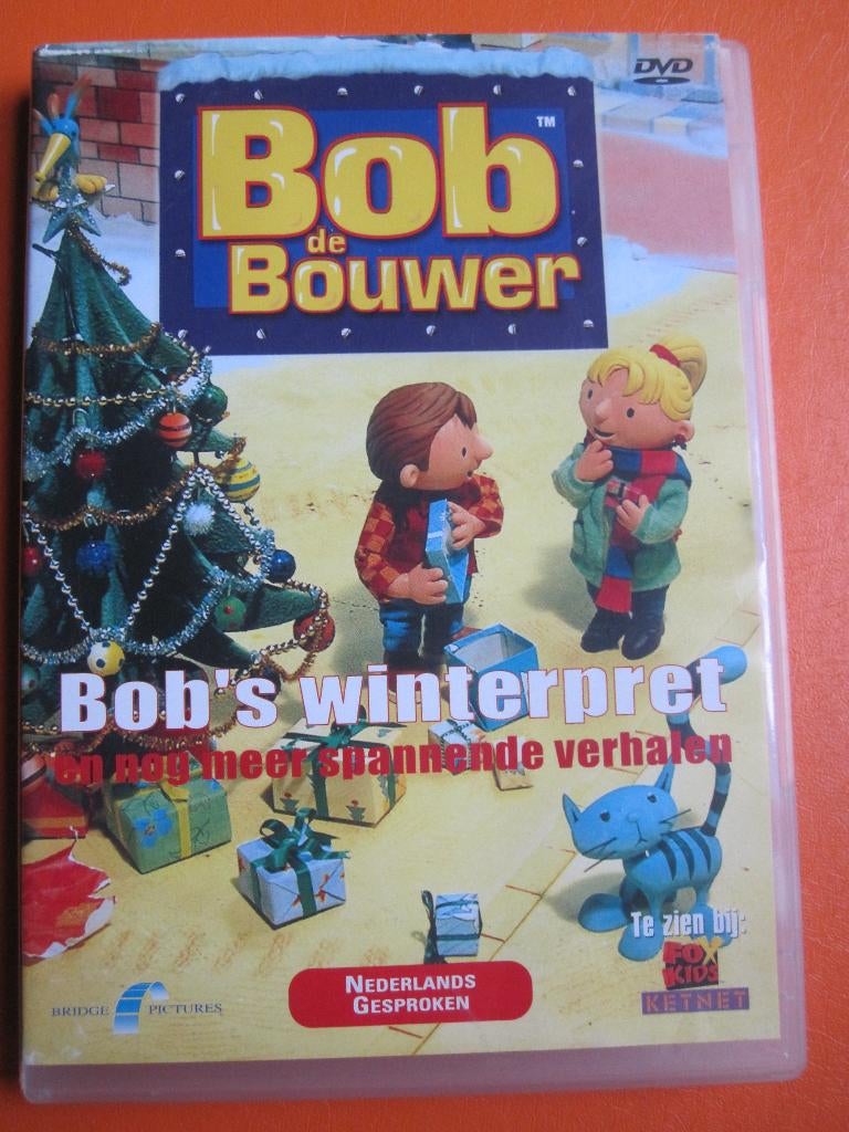 Bob de bouwer - Bob's winterpret, Cd's en Dvd's, Dvd's | Kinderen en Jeugd, Zo goed als nieuw, Tv fictie, Avontuur, Alle leeftijden