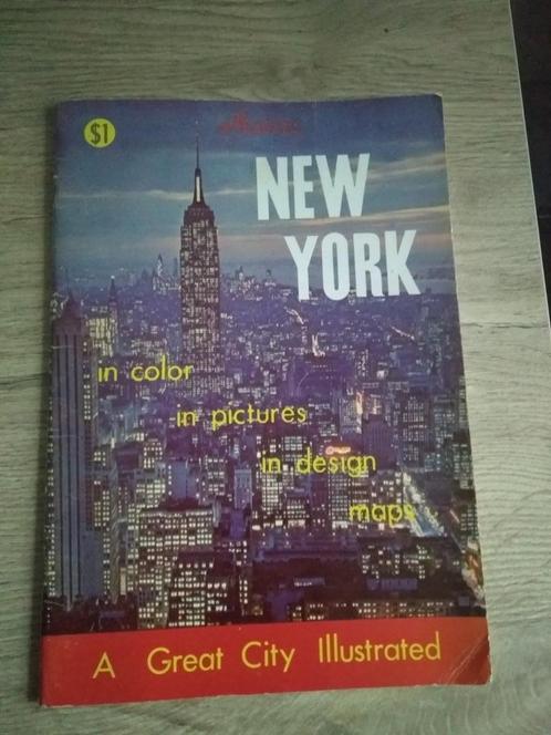 Vintage reisgids New York (1972), Livres, Guides touristiques, Utilisé, Guide ou Livre de voyage, Amérique du Nord, Enlèvement ou Envoi