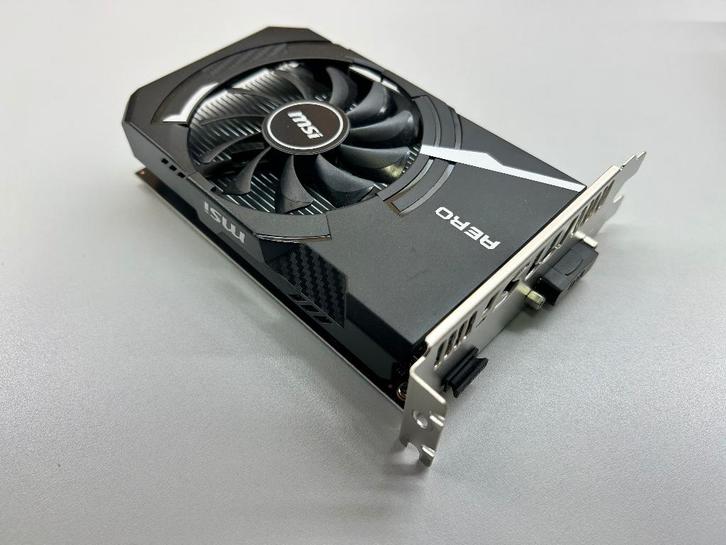 MSI NVIDIA GeForce GT1030 AERO ITX 2GB, Computers en Software, Videokaarten, Gebruikt, Nvidia, PCI-Express 3.0, GDDR4, HDMI, DVI