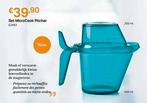 Nieuwe microcook pitcher set tupperware, Huis en Inrichting, Keuken | Tupperware, Ophalen of Verzenden, Nieuw