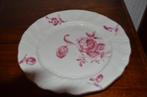 Assiette porcelaine de Tournai camaïeu rose XVIII, Antiquités & Art, Envoi