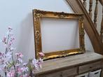 Goudkleurige lijst barok, Ophalen, Gebruikt, 50 tot 75 cm, 75 tot 100 cm
