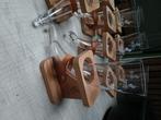 Lot de 10 verres à bière La corne du bois des pendus, Verzamelen, Biermerken, Ophalen, Gebruikt
