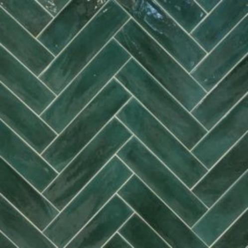 Groene badkamertegels - badkamer tegels groen - cifre opal, Doe-het-zelf en Bouw, Tegels, Wandtegels, Keramiek, 20 tot 40 cm, Minder dan 20 cm