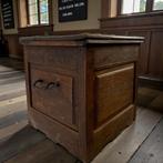 Vintage houten bijzettafel / kistje / sidetable, Ophalen of Verzenden, Gebruikt